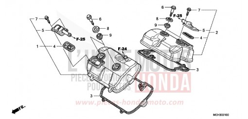 CYLINDER HEAD COVER NSA700A8 de 2008